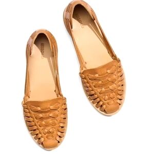 Nisolo Tan Leather Flats